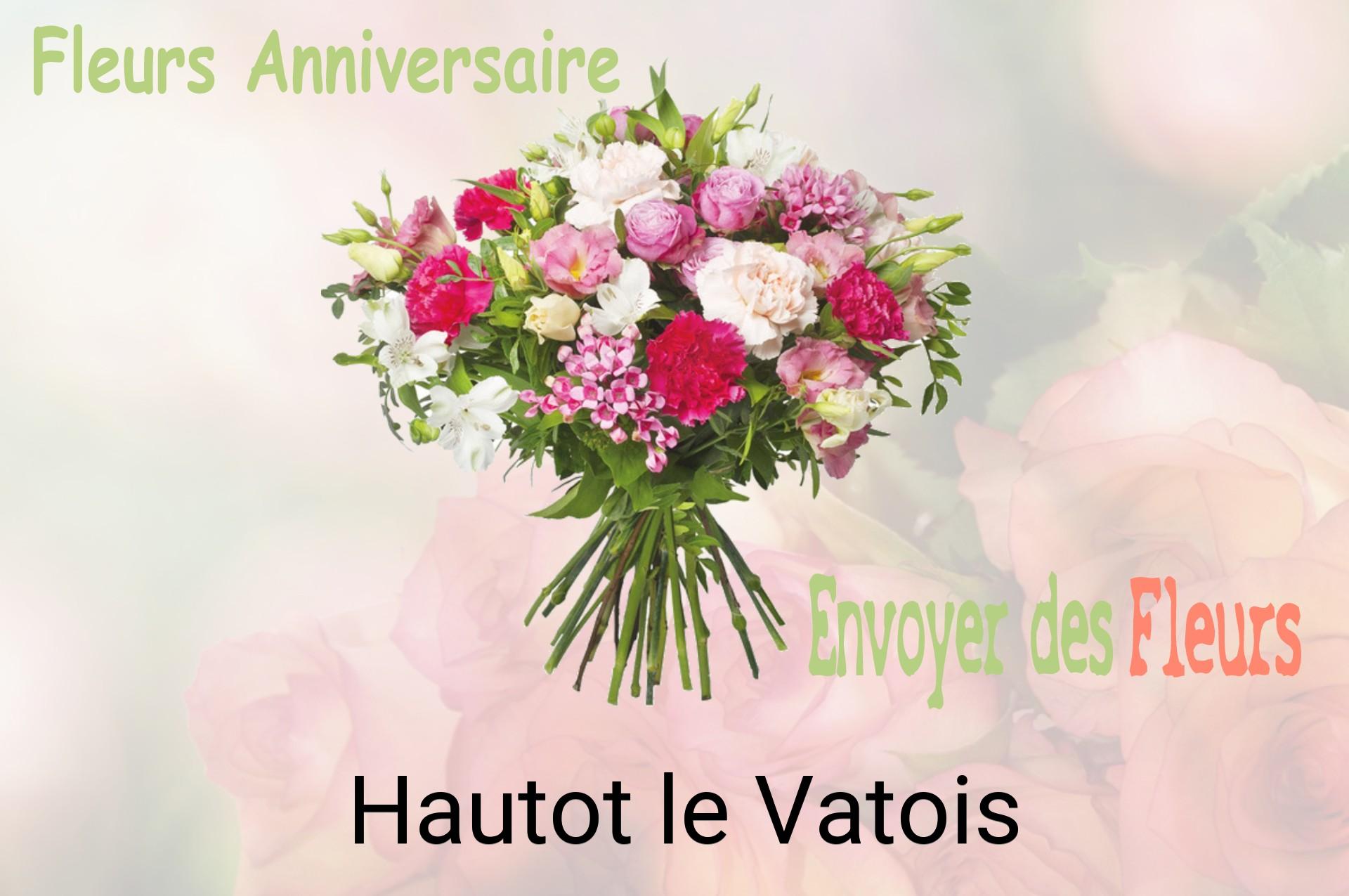 Bouquet de fleurs d’anniversaire livré à Hautot-le-Vatois